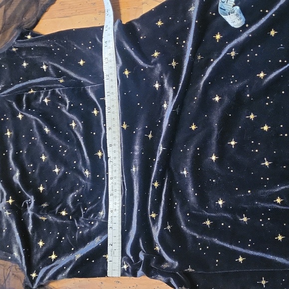 Allegra K Long Sleeve Velvet Dress - Picture 4 of 8